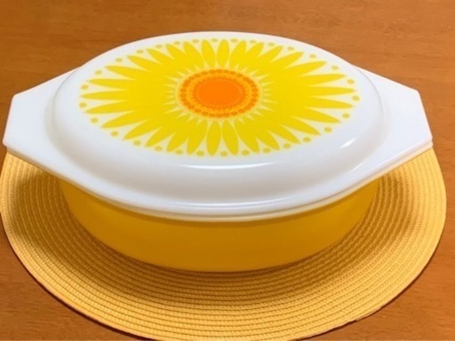 アメリカヴィンテージ食器オールドパイレックスデイジー