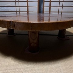骨董品テーブル、机の画像