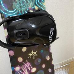 スノーボードビンディングセット
