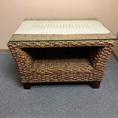バリ風チェア&テーブルセットの画像