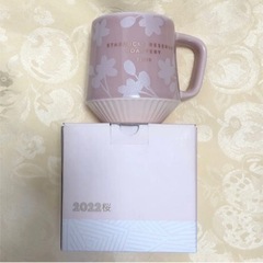 スターバックス リザーブ® ロースタリー プリーツマグ サクラ2022ピンクの画像