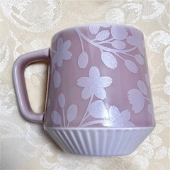 スターバックス リザーブ® ロースタリー プリーツマグ サクラ2022ピンクの画像