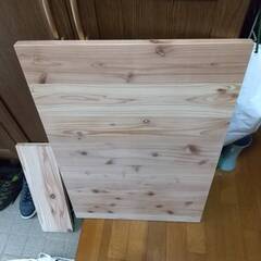 天板 / 杉無垢材 / DIY