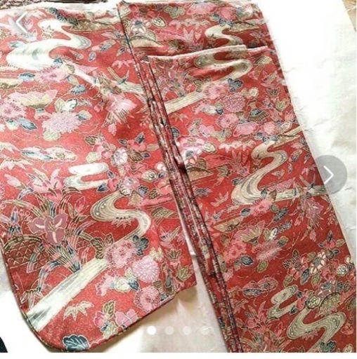 お値下げ！母仕立て　着物