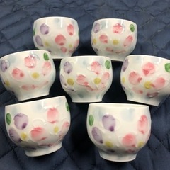 湯呑み7個セット/未使用品