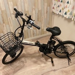 ペルテック　折りたたみ電動自転車　TDN-208L