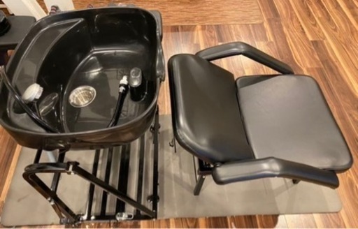 移動式シャンプー台(シャワーヘッド自作品)タンク2個付き