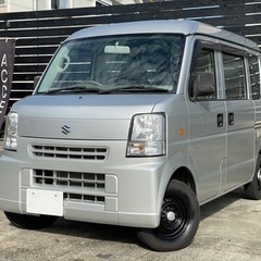 最安値★車検満タン★スズキエブリィ軽バン4駆ハイルーフ4WD荷台...