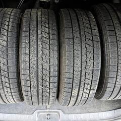 【本日14:30まで】ホイール付きスタッドレスタイヤ　14インチ　175/65R14　ブリザックVRX　8分山程度　2017年38週 175 65r14 vrx2（自動車用タイヤ、ホイール）｜自動車 | 車