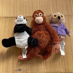 IKEA ぬいぐるみ3種