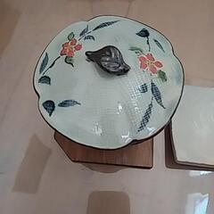 茶碗蒸し器と小皿のセット(5セット)の画像