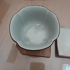 茶碗蒸し器と小皿のセット(5セット)の画像
