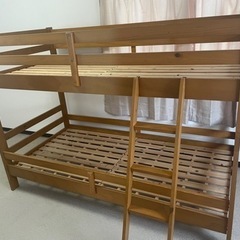 木製2段ベッド
