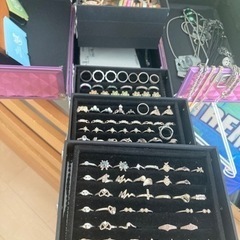 【沖縄にて　ありがとうございました】シルバーアクセサリー　500円　