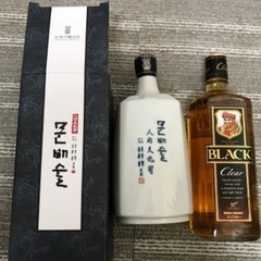 新品、未開封！ウイスキー色々　LARSEN、CHIVAS REGAL(ミズナラ)、COURVOISIER(クルバジェ) COGNAC ブラッククニッカ　ニッカウイスキーの画像