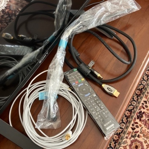 TV ブラビア 4K 55インチ ハイビジョン 付属品+プレゼントケーブル