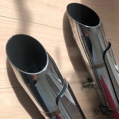 スポーツスター　北米マフラー　12mmパンチアウトの画像