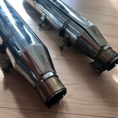 スポーツスター　北米マフラー　12mmパンチアウトの画像