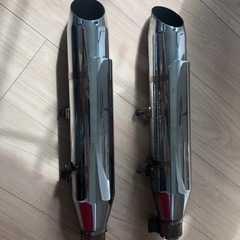 スポーツスター　北米マフラー　12mmパンチアウトの画像