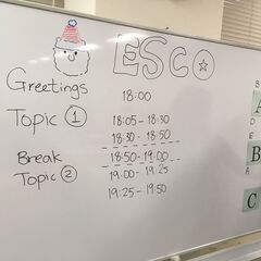 大阪　英会話サークル　ESCOの画像