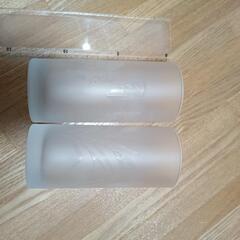 未使用品　ガラスコップ２個セットの画像