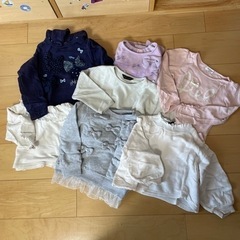 100〜110 女の子長袖、ショートパンツ、スカッツ　写真1〜4...