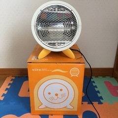 暖房器具ハロゲンファンヒーターの画像