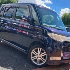 ただの黒でも青でもない…ダークブルー！　ダイハツ☆タントカスタム