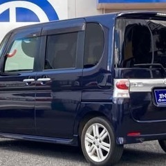 ただの黒でも青でもない…ダークブルー！　ダイハツ☆タントカスタムの画像
