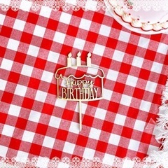 ケーキトッパー　誕生日　ハッピーバースデー　フォトアイテム