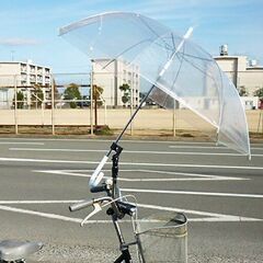 値下げ／自転車用【傘スタンド】の画像