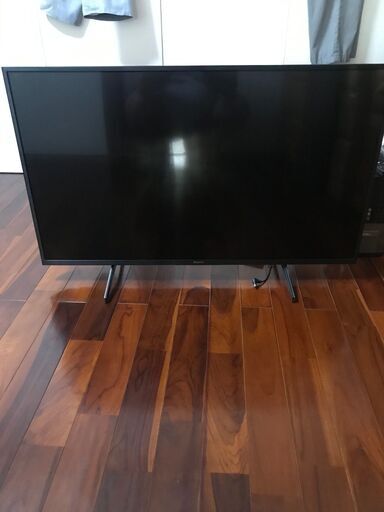 ソニ－43型4K　液晶テレビ　液晶破損