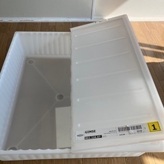 3月末まで【IKEA】ベッド下収納ケース GIMSE 65×70