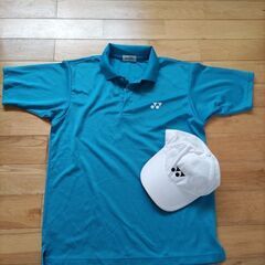 YONEX　テニスポロシャツ　キャップ