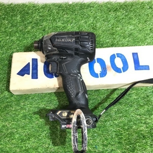 中古品△HiKOKI　コードレスインパクトドライバ 36V マルチボルト  　 WH36DA　バッテリー2点と充電器付き