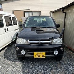 ダイハツ　テリオスキッド　ブラック　車検あり　乗って帰れます。