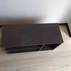 カラーボックス２個　テレビ台カラーボックス１個の画像