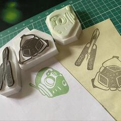 消しゴムはんこ ハンドメイド品