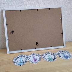 【値下げ】ドレスの色当てクイズ案内ボード＆投票箱用ラミネートカードの画像