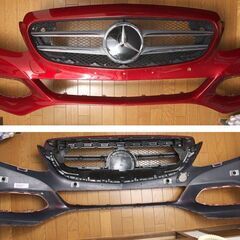 メルセデスベンツCクラス（W205）フロントバンパー