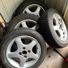 ダイハツ　軽自動車13インチ　タイヤホイールセット取り引き中の画像