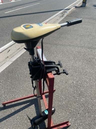 ☆中古品 ハンドエレキ TROLLING MOTOR 12V フィッシング 釣り ボート☆