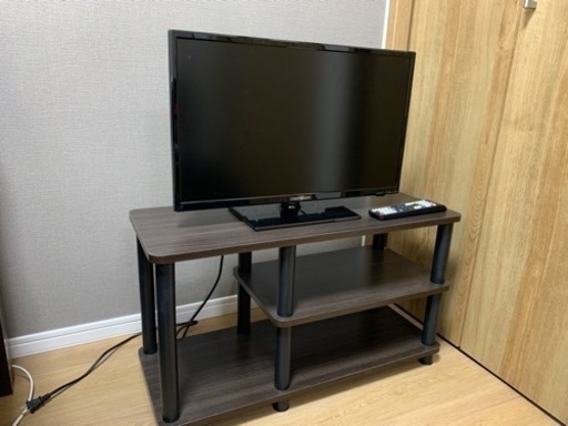 【まとめて3,000円】テレビ\u0026テレビ台