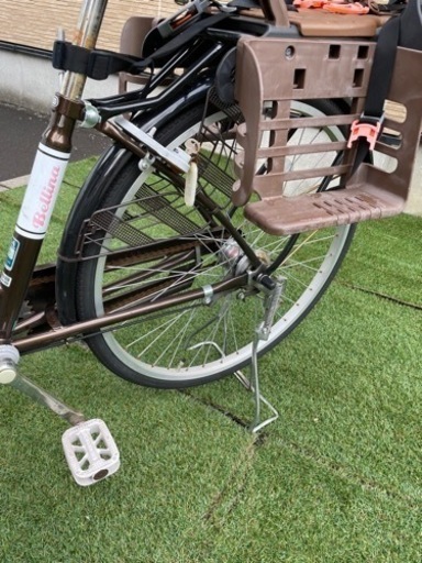 残り2日　倉庫に持って行くため　自転車　三人乗り　2台　黒　茶色