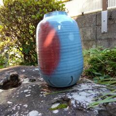 花瓶 陶器の画像
