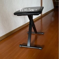 電子ピアノ用  椅子の画像