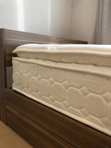 【決まりました】厚さ20cmのピロートップのマットレスです！シングル・元値2万円