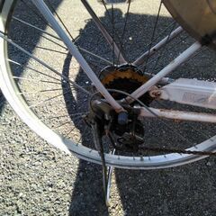 格安オートライト自転車の画像