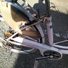 格安オートライト自転車の画像
