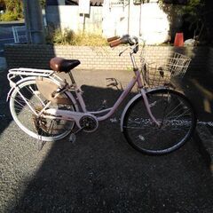 格安オートライト自転車の画像
